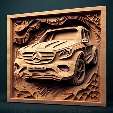 3D модель Mercedes Benz X164 (STL)